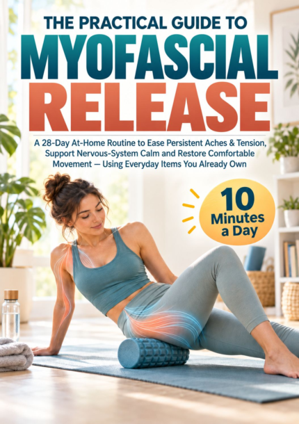 The Practical Guide To Myofascial Release:A 28-Day At-Home Routine to Ease Persistent Aches & Tension, Support Nervous-System Calm and Restore Comfortable Movement — Using Everyday Items You Already Own